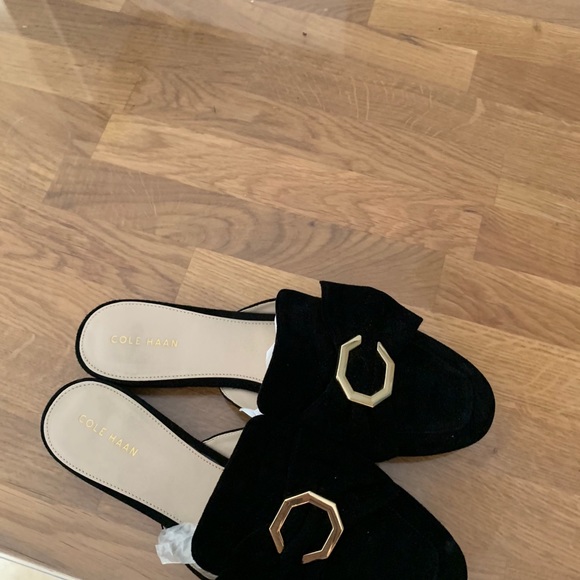 Cole Haan Smoking Slippers/Slides - Picture 3 of 3